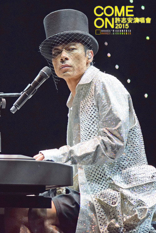 Come On 許志安2015 演唱會 Poster