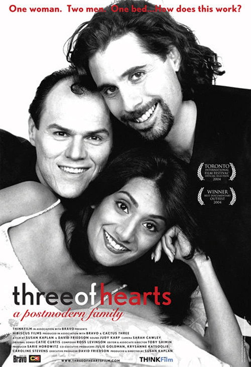Three of Hearts: A Postmodern Family Poster