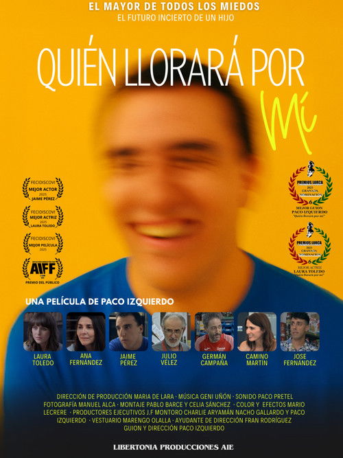 Quién Llorará Por Mí Poster