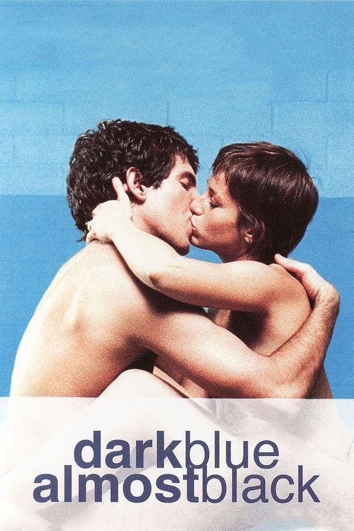 Dark Blue Almost Black Poster