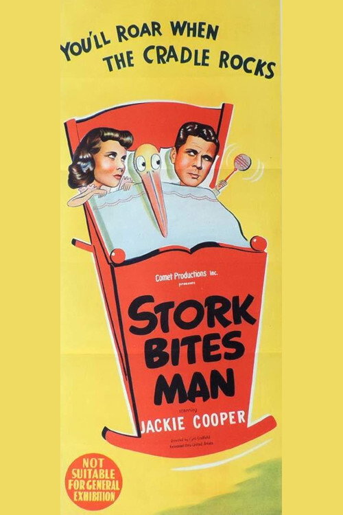 Stork Bites Man Poster