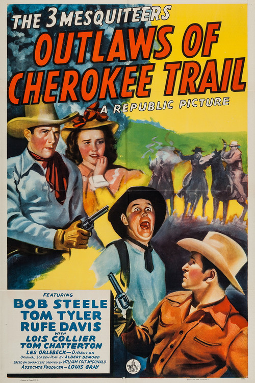 Outlaws of Cherokee Trail Poster
