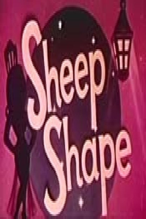Sheep Shape Poster