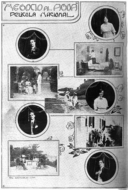 Negocio al Agua Poster