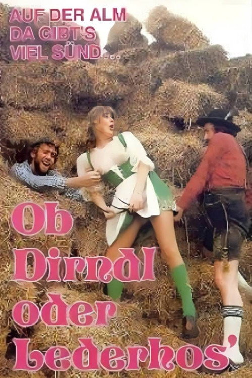 Ob Dirndl oder Lederhose - gejodelt wird ganz wild drauflos Poster