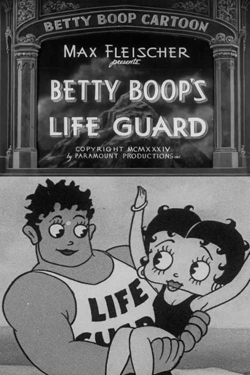 Betty Boop's Life Guard Poster
