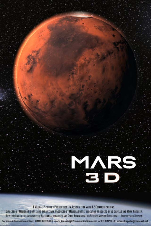 Mars 3D Poster