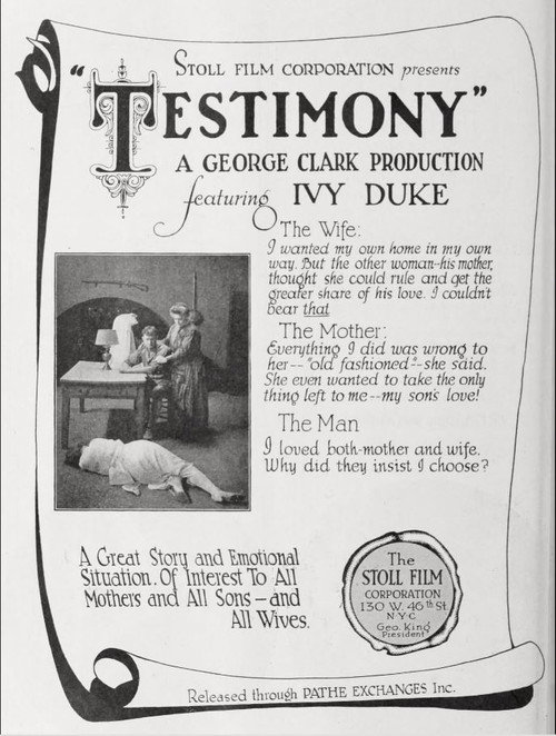 Testimony Poster