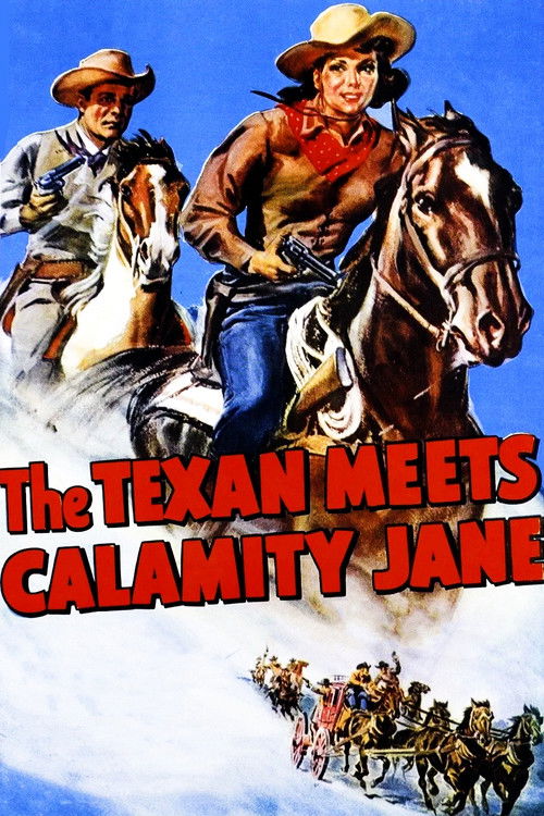 The Texan Meets Calamity Jane Poster