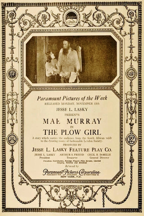 The Plow Girl Poster