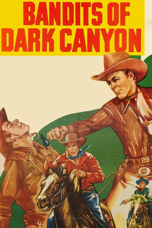 Bandits of Dark Canyon Poster