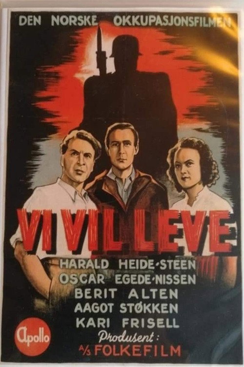 Vi vil leve Poster