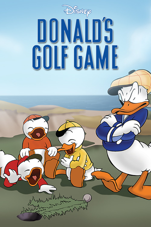 Donald's Golf Game Poster