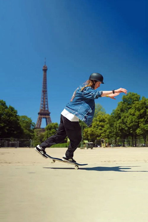 Andy Anderson - The Shape of Paris Poster