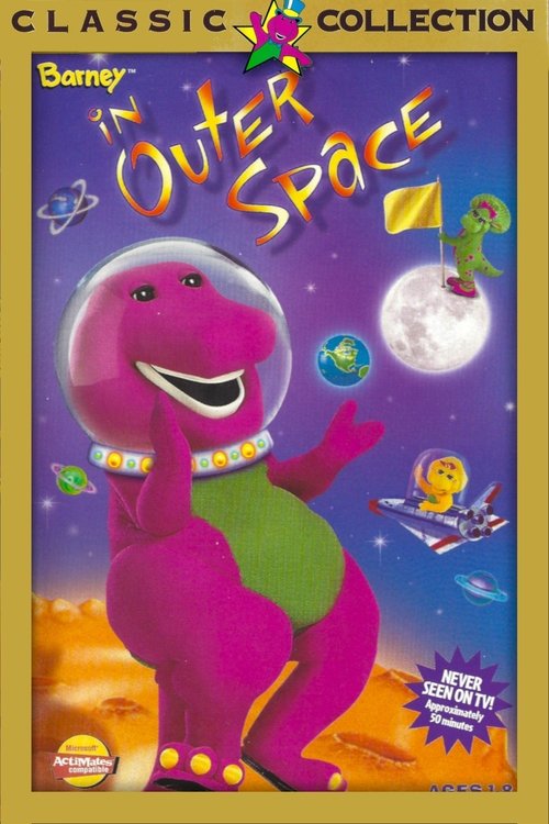 Barney in Outer Space Poster