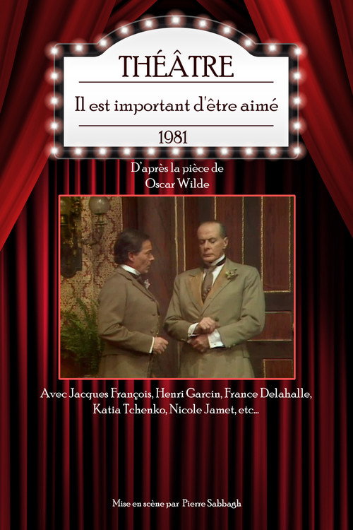 Il est important d'être aimé Poster
