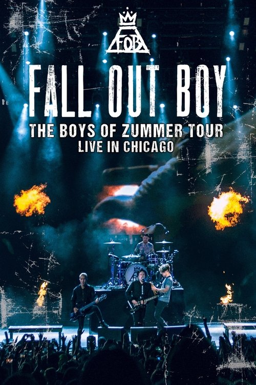 Fall Out Boy: The Boys of Zummer Tour Live in Chicago Poster