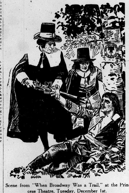 When Broadway Was a Trail Poster