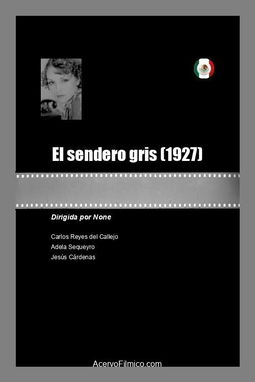 El sendero gris Poster