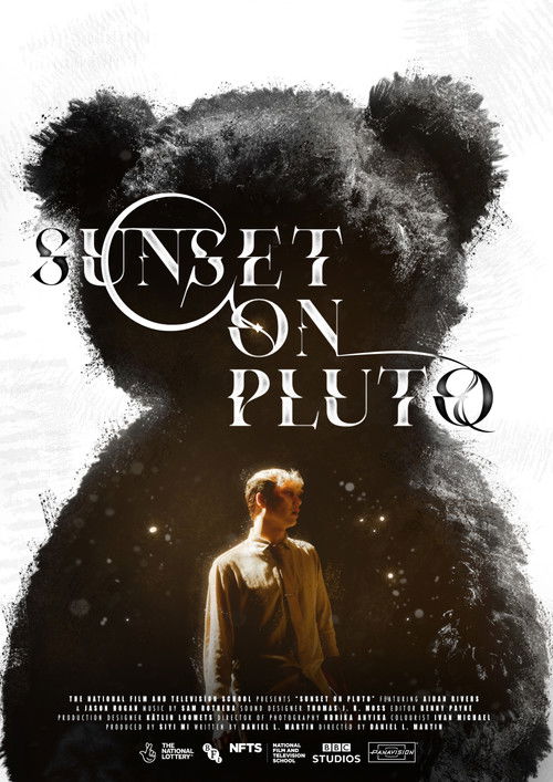 Sunset on Pluto Poster
