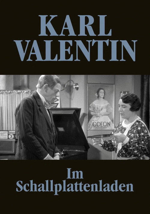 Im Schallplattenladen Poster
