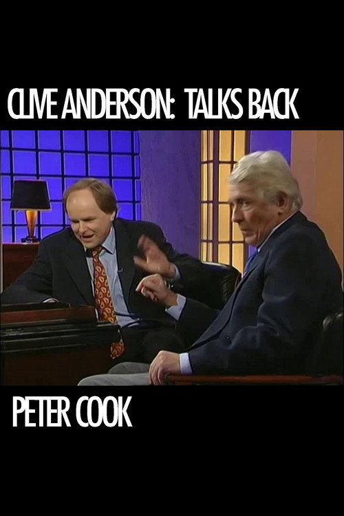 Clive Anderson Talks Back: Peter Cook Poster