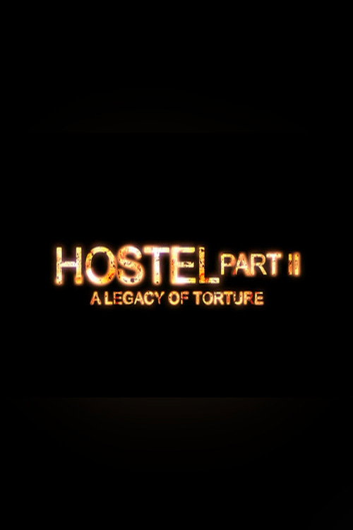 Hostel Part II: A Legacy of Torture Poster