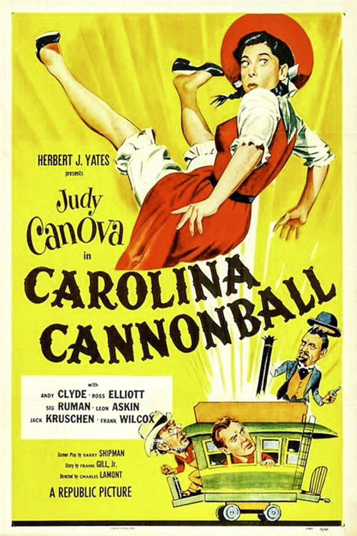 Carolina Cannonball Poster