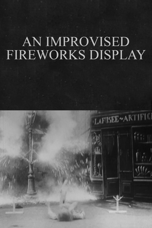An Improvised Fireworks Display Poster