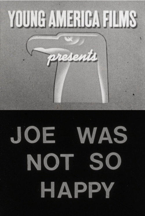 Joe Was Not So Happy Poster