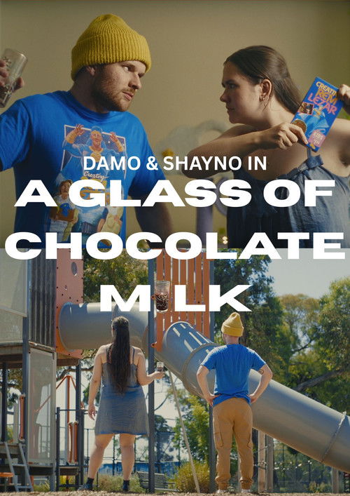 A Glass of Chocolate Milk Poster
