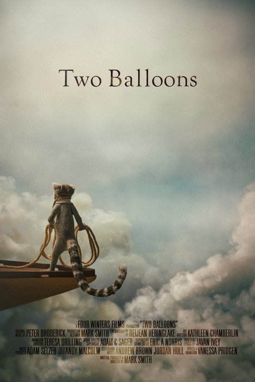 Two Balloons Poster