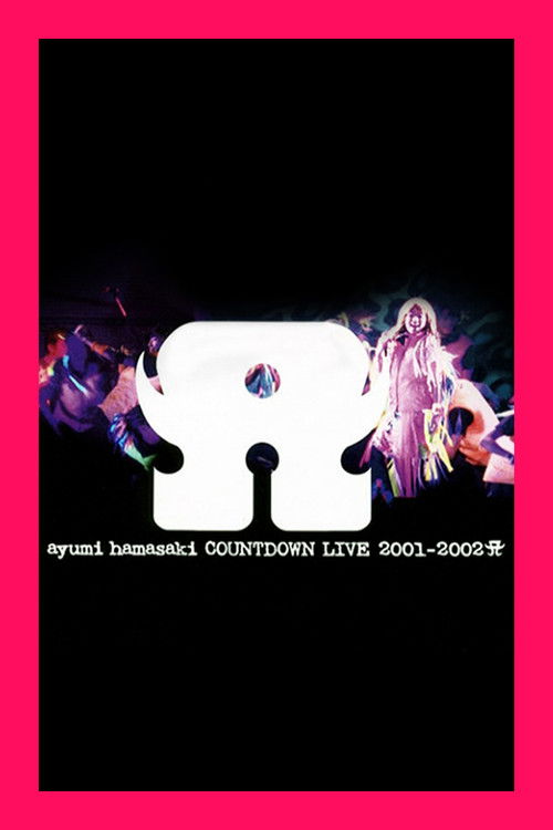 ayumi hamasaki COUNTDOWN LIVE 2001-2002 A Poster