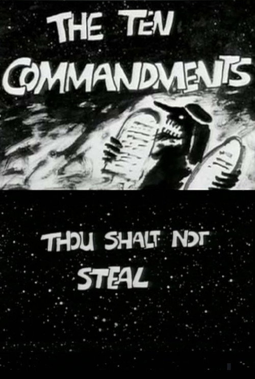 The Ten Commandments Number 7: Thou Shalt Not Steal Poster