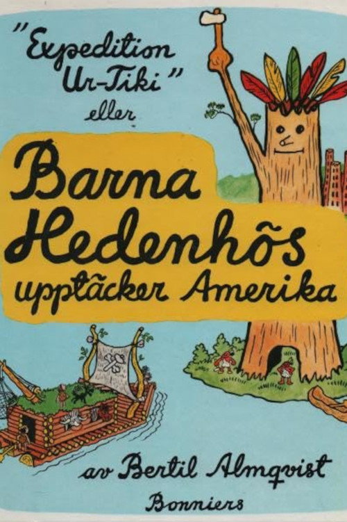 Barna Hedenhös upptäcker Amerika Poster