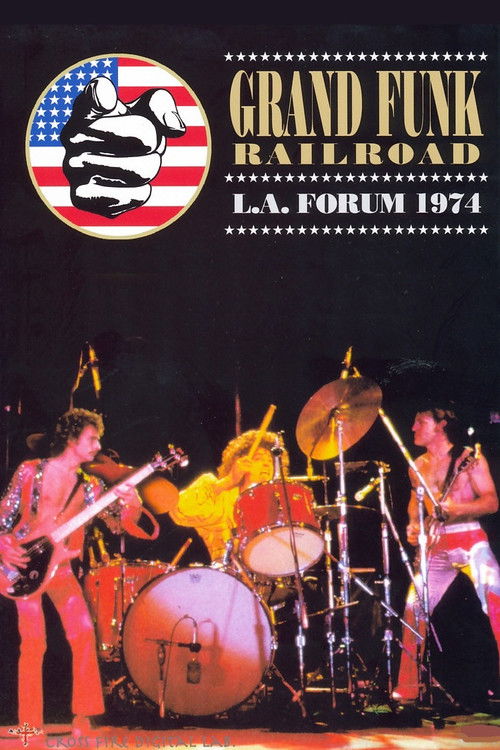 Grand Funk Railroad: Live At L.A. Forum 1974 Poster