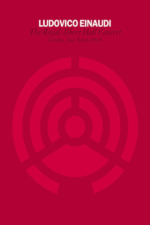 Ludovico Einaudi - Royal Albert Hall Concert Poster