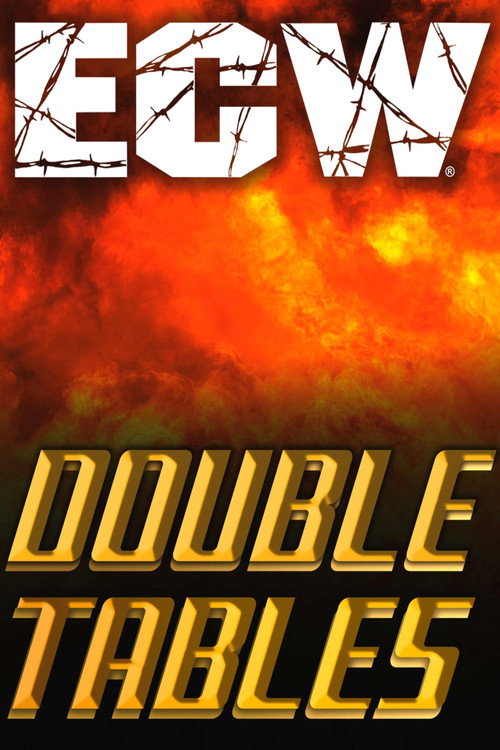 ECW Double Tables 1995 Poster