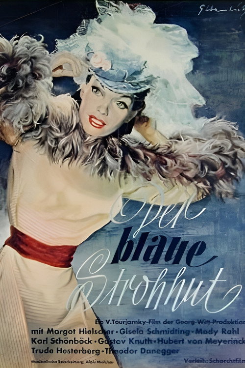 The Blue Straw Hat Poster