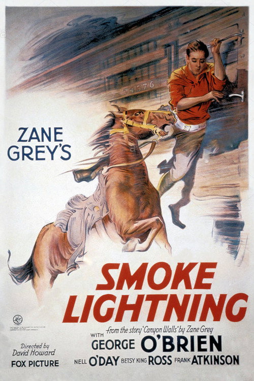Smoke Lightning Poster