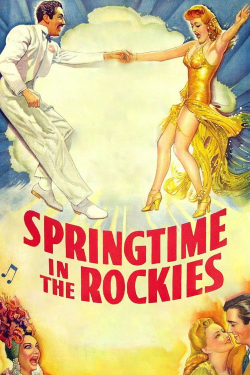 Springtime in the Rockies Poster