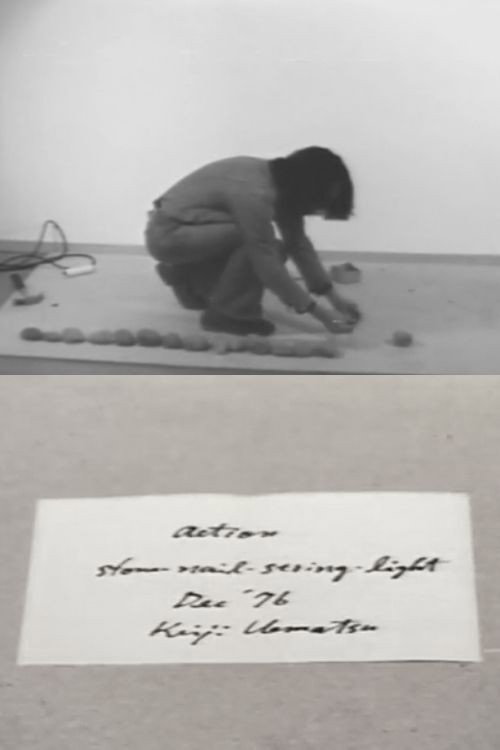 Action, Stone-Nail-String-Light Poster