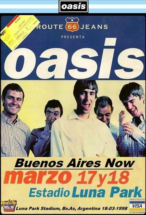 Oasis: Live at Luna Park Poster