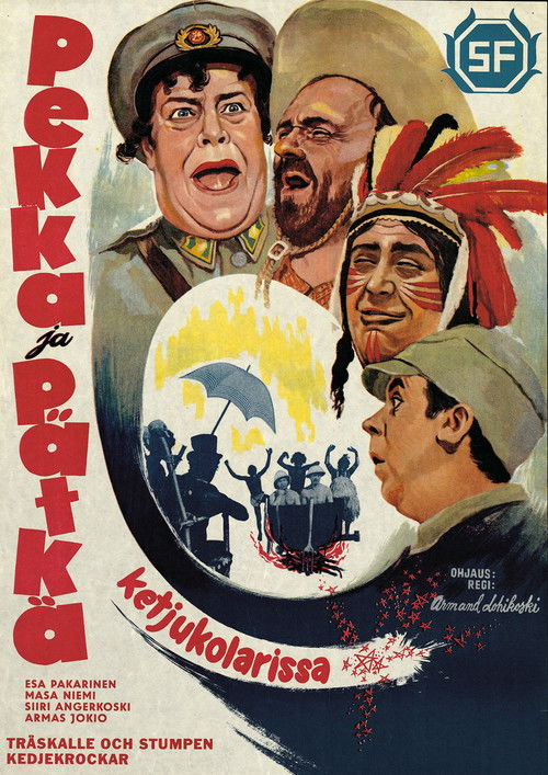 Pekka ja Pätkä ketjukolarissa Poster