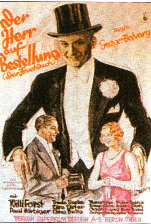 The Gentleman Who Can Be Booked Poster