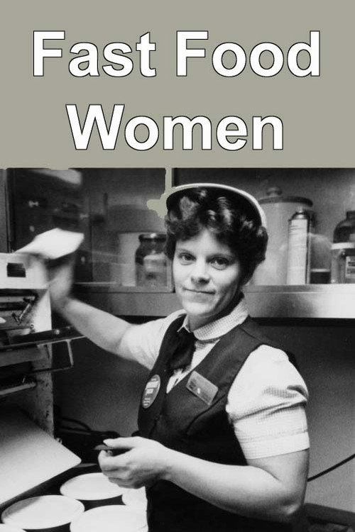 Fast Food Women Poster