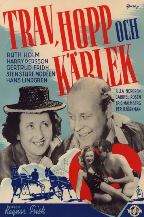 Trav, hopp och kärlek Poster