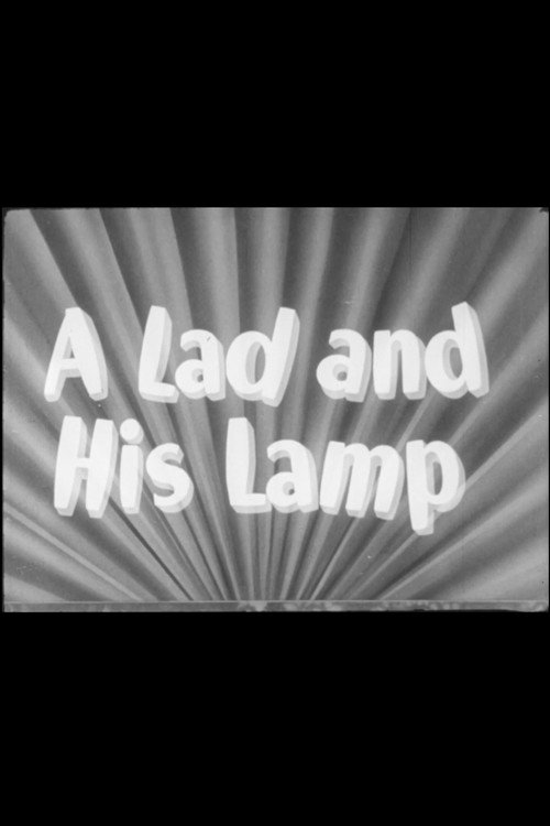 A Lad and His Lamp Poster