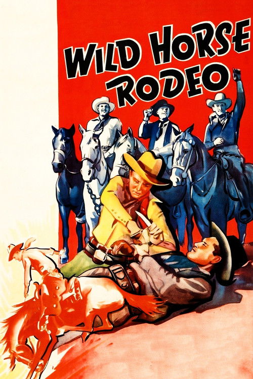 Wild Horse Rodeo Poster