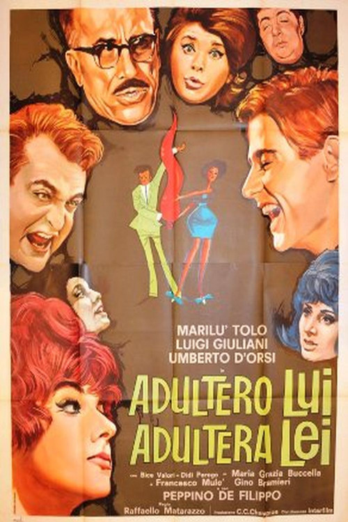 Adultero lui, adultera lei Poster
